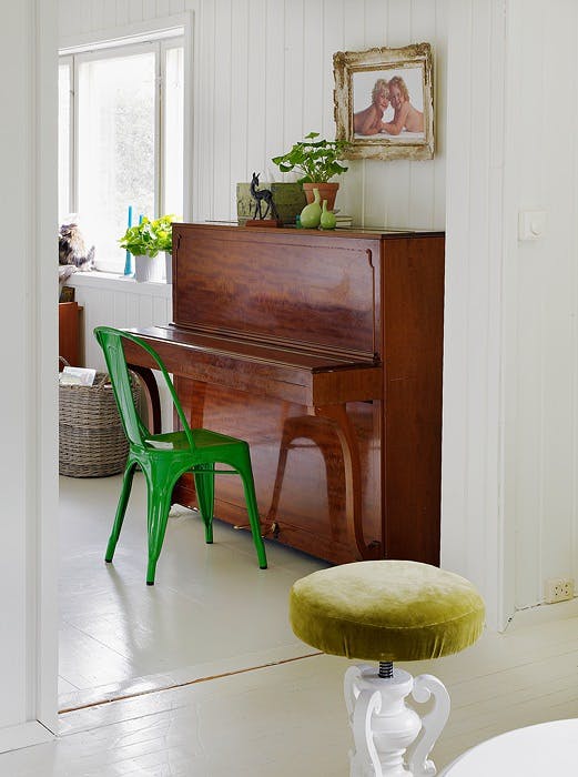 Piano i teak Piano i teak